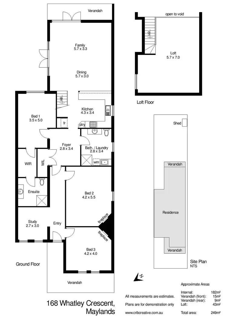 Floorplan of Homely house listing, 168 Whatley Crescent, Maylands WA 6051