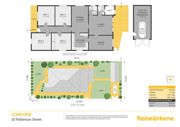 Floorplan of Homely house listing, 50 Patterson Street, Concord NSW 2137