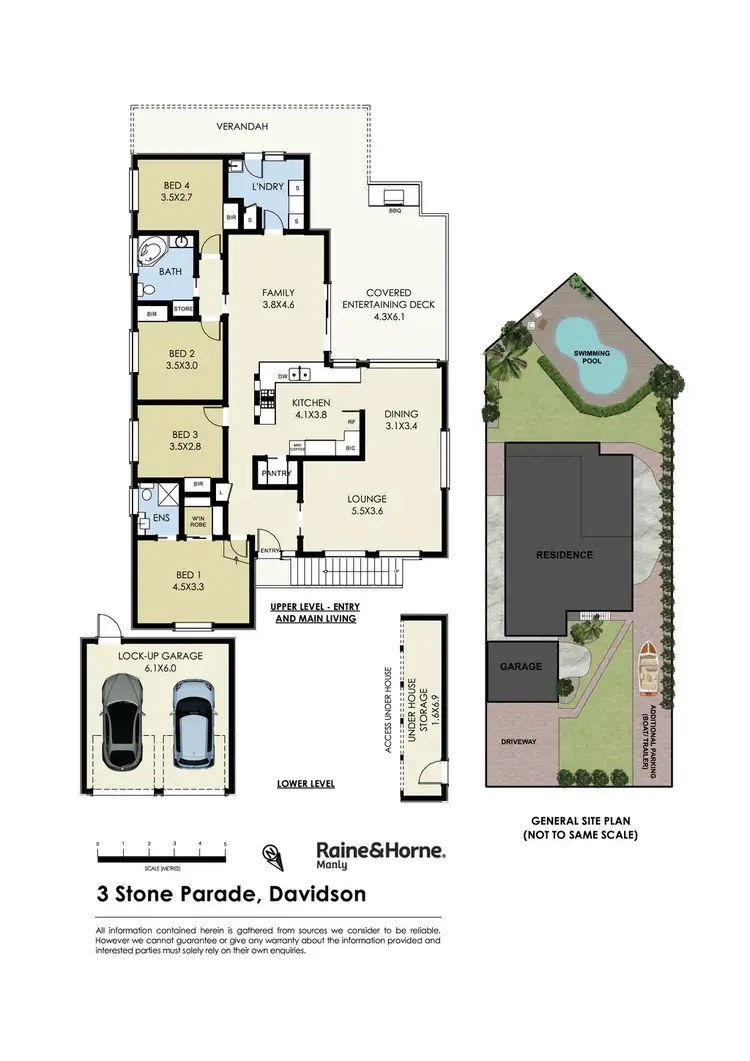 Floorplan of Homely house listing, 3 Stone Parade, Davidson NSW 2085
