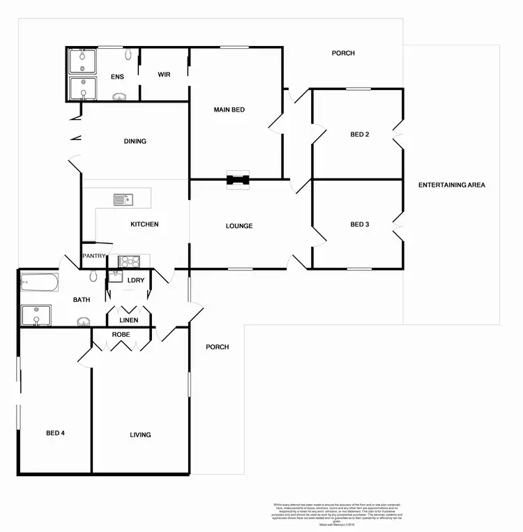 Floorplan of Homely rural property listing, 172 Oswald Road, Lochinvar NSW 2321