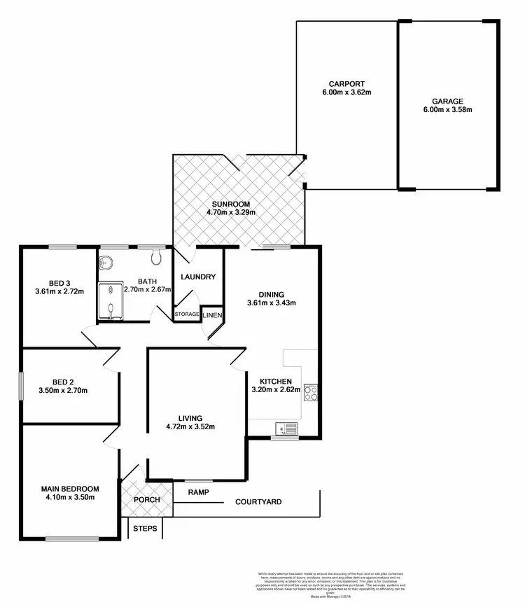 Floorplan of Homely house listing, 8 Torres Close, Ashtonfield NSW 2323