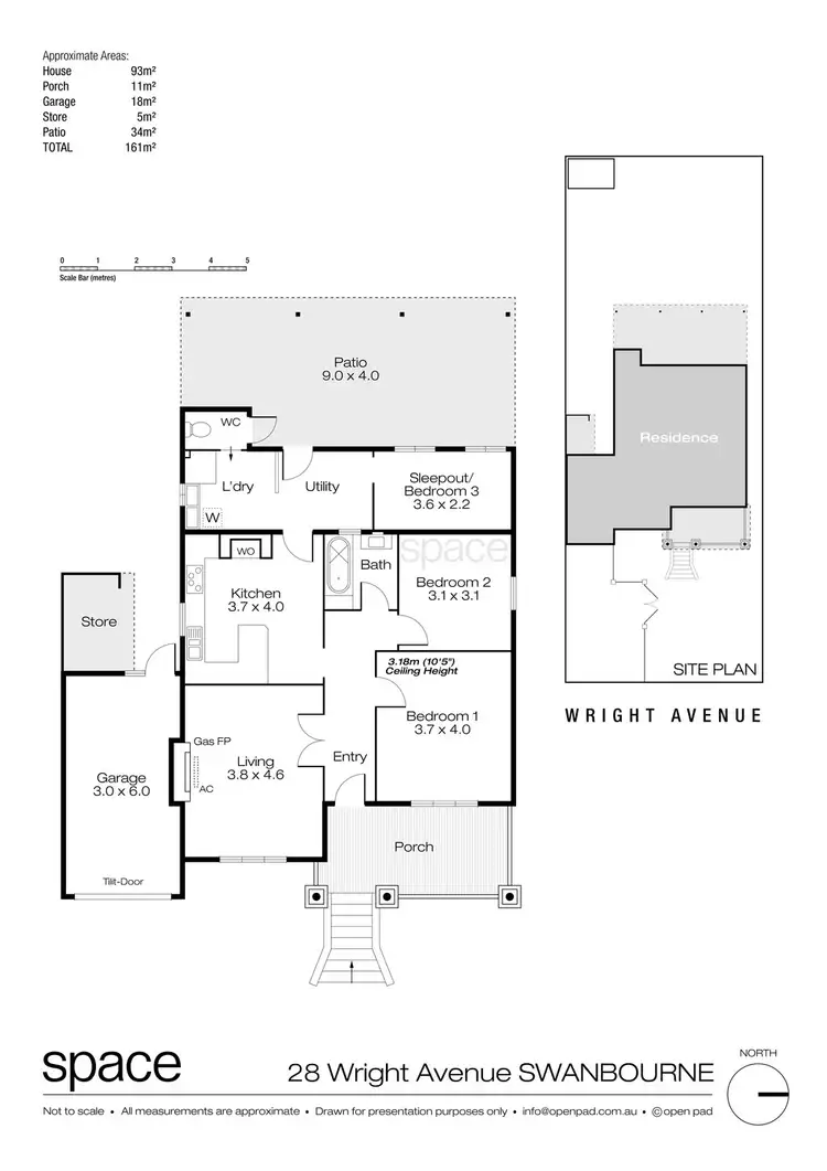 Floorplan of Homely house listing, 28 Wright Avenue, Swanbourne WA 6010
