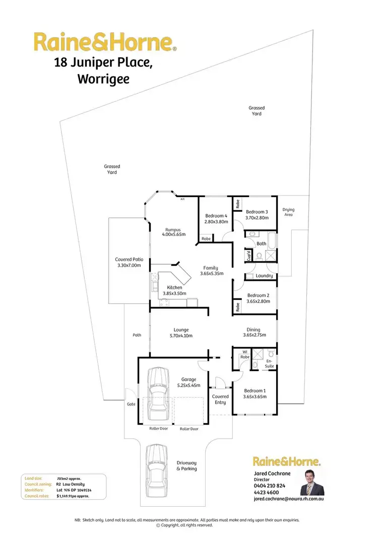 Floorplan of Homely house listing, 18 Juniper Place, Worrigee NSW 2540