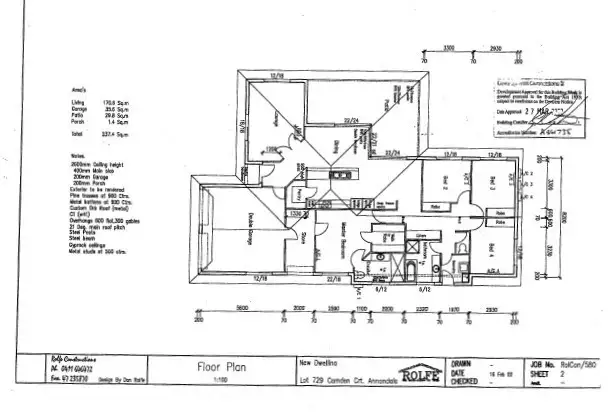 Floorplan of Homely house listing, 11 Camden Court, Annandale QLD 4814