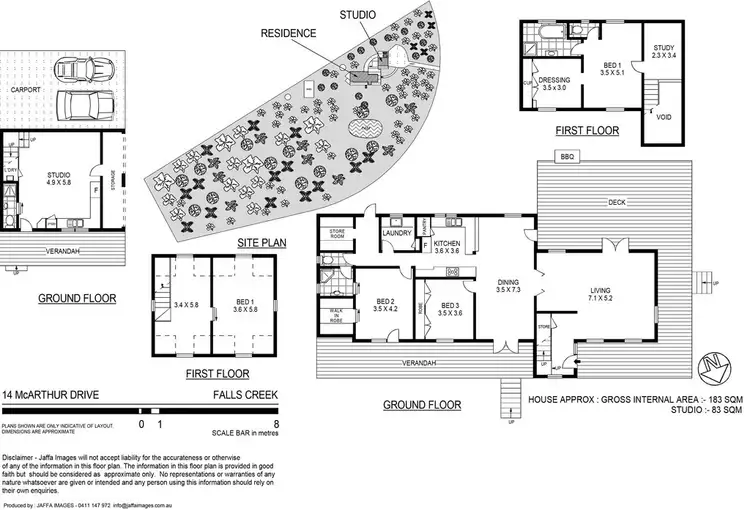 Floorplan of Homely house listing, 14 McArthur Drive, Falls Creek NSW 2540