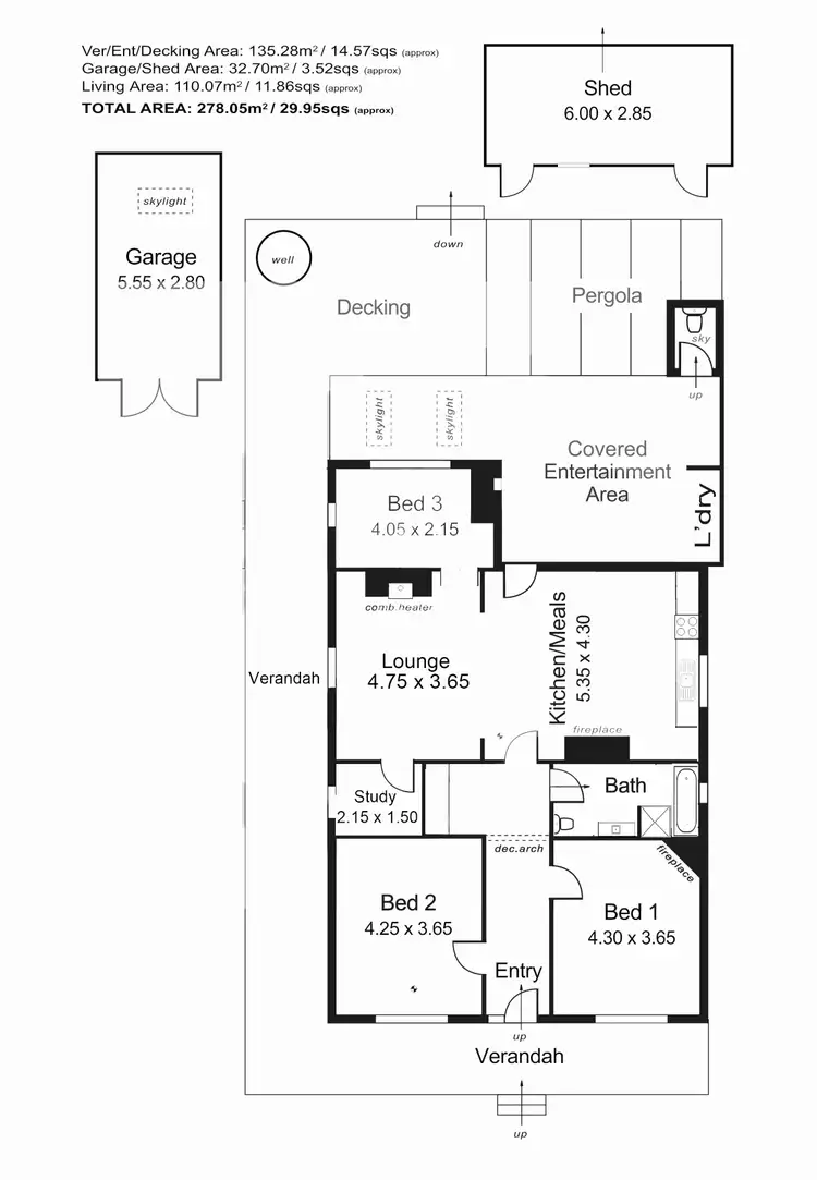 Floorplan of Homely house listing, 15 Wattle Street, Lobethal SA 5241