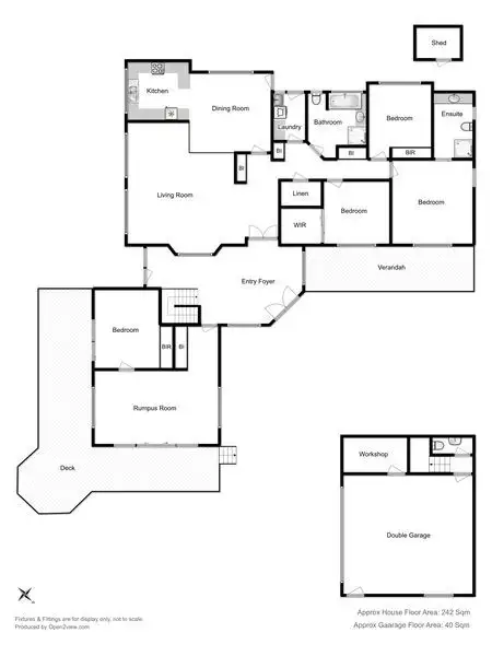 Floorplan of Homely house listing, 2 Ashley Court, Blackmans Bay TAS 7052
