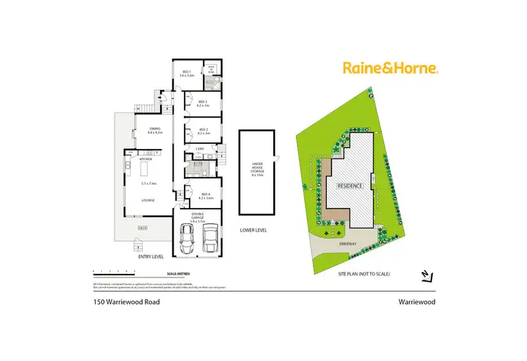 Floorplan of Homely house listing, 150 Warriewood Road, Warriewood NSW 2102