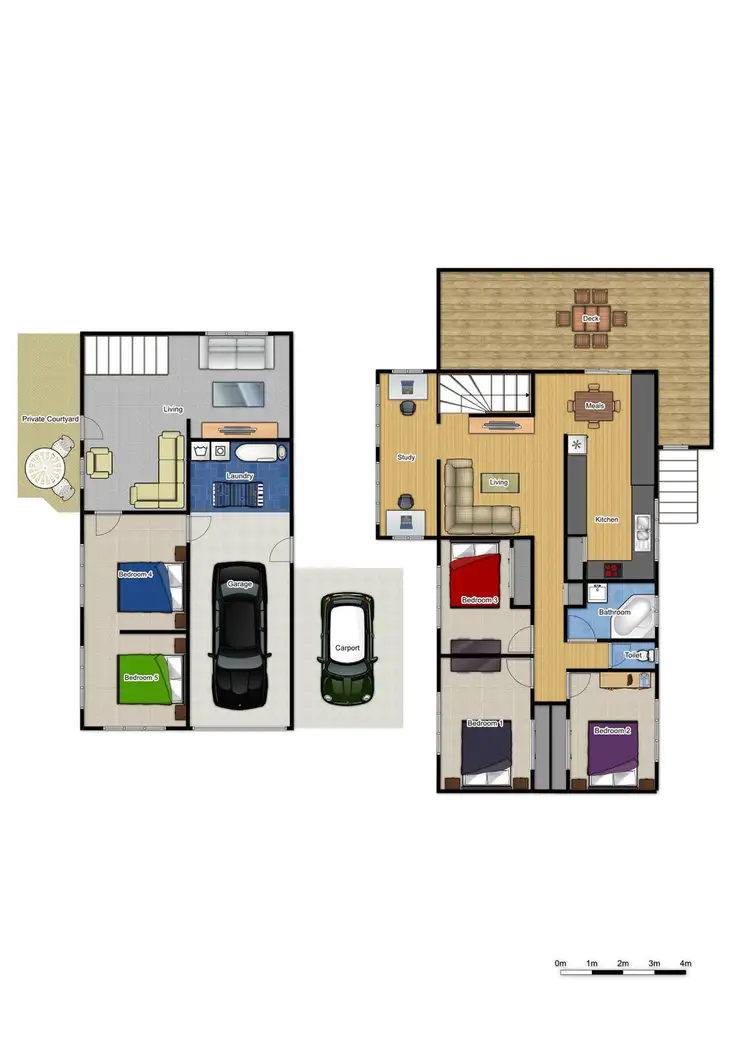 Floorplan of Homely house listing, 45 Southgate Drive, Woodridge QLD 4114