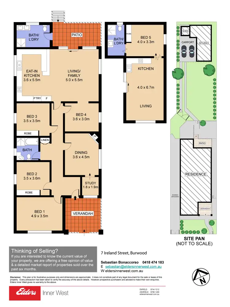 Floorplan of Homely house listing, 7 Ireland Street, Burwood NSW 2134