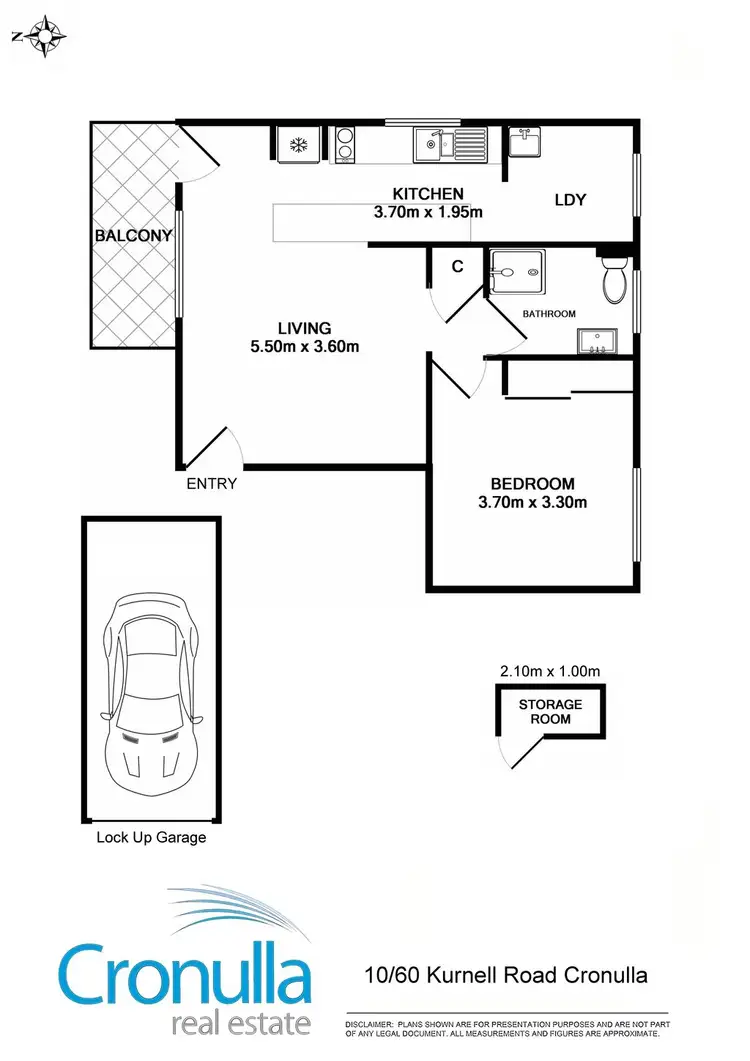Floorplan of Homely apartment listing, 10/60 Kurnell Road, Cronulla NSW 2230