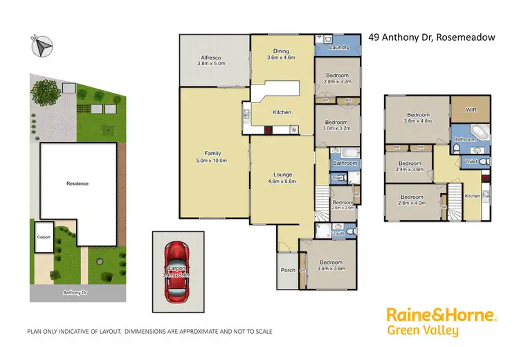Floorplan of Homely house listing, 49 Anthony Drive, Rosemeadow NSW 2560
