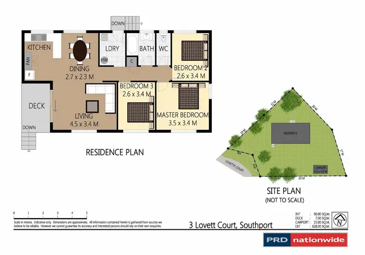 Floorplan of Homely house listing, 3 Lovett Court, Southport QLD 4215