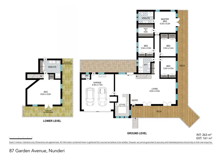 Floorplan of Homely rural property listing, 87 Garden Avenue, Nunderi NSW 2484