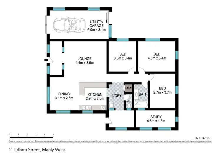 Floorplan of Homely house listing, 2 TULKARA STREET, Manly West QLD 4179