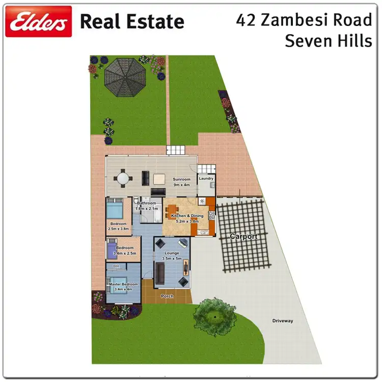Floorplan of Homely house listing, 42 Zambesi Road, Seven Hills NSW 2147