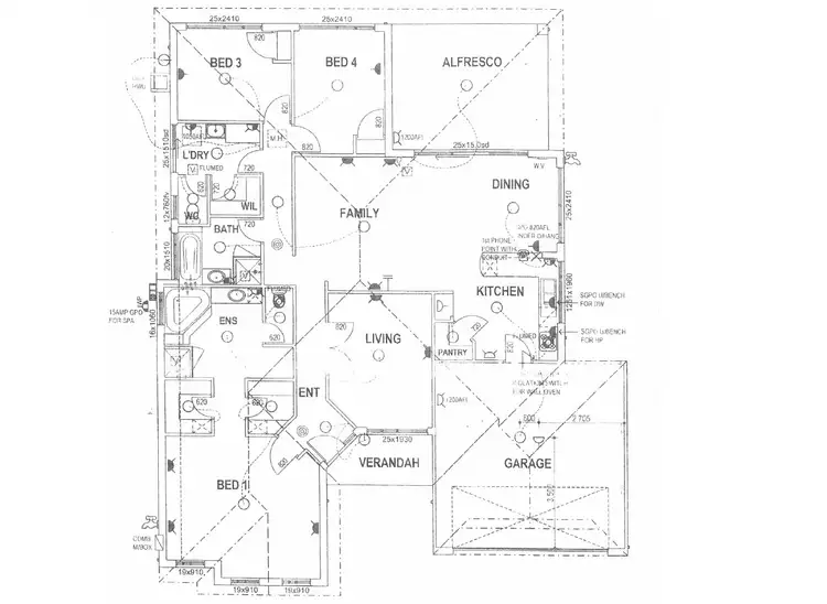 Floorplan of Homely house listing, 23 Kurnalpi Turn, Wanneroo WA 6065