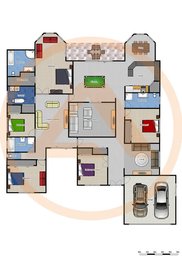 Floorplan of Homely rural property listing, 0 Belinda ct contact agent, Munruben QLD 4125