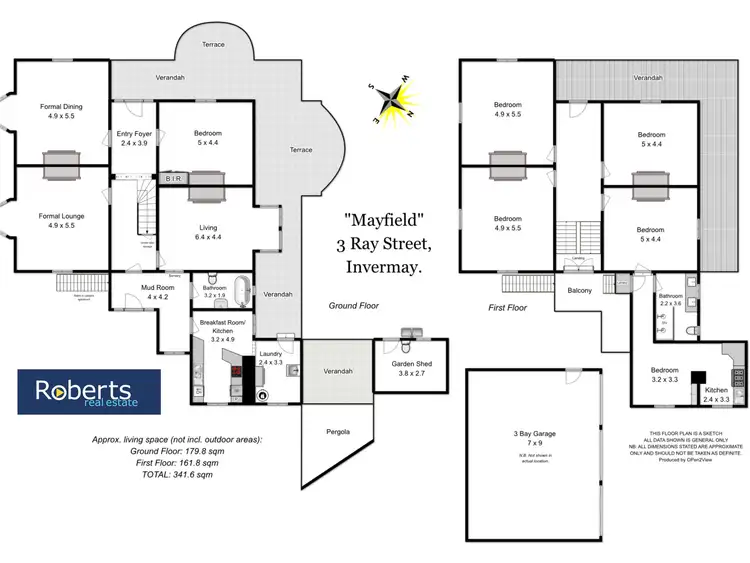 Floorplan of Homely house listing, 3 Ray Street, Invermay TAS 7248