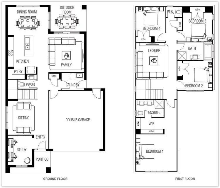 Floorplan of Homely other listing, Lot 215 Woodroffe Street, Altitude Aspire, Terranora NSW 2486
