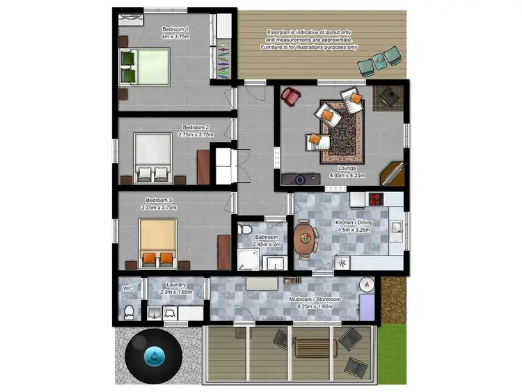 Floorplan of Homely house listing, 68 Hungry Flats Road, Tunnack TAS 7120