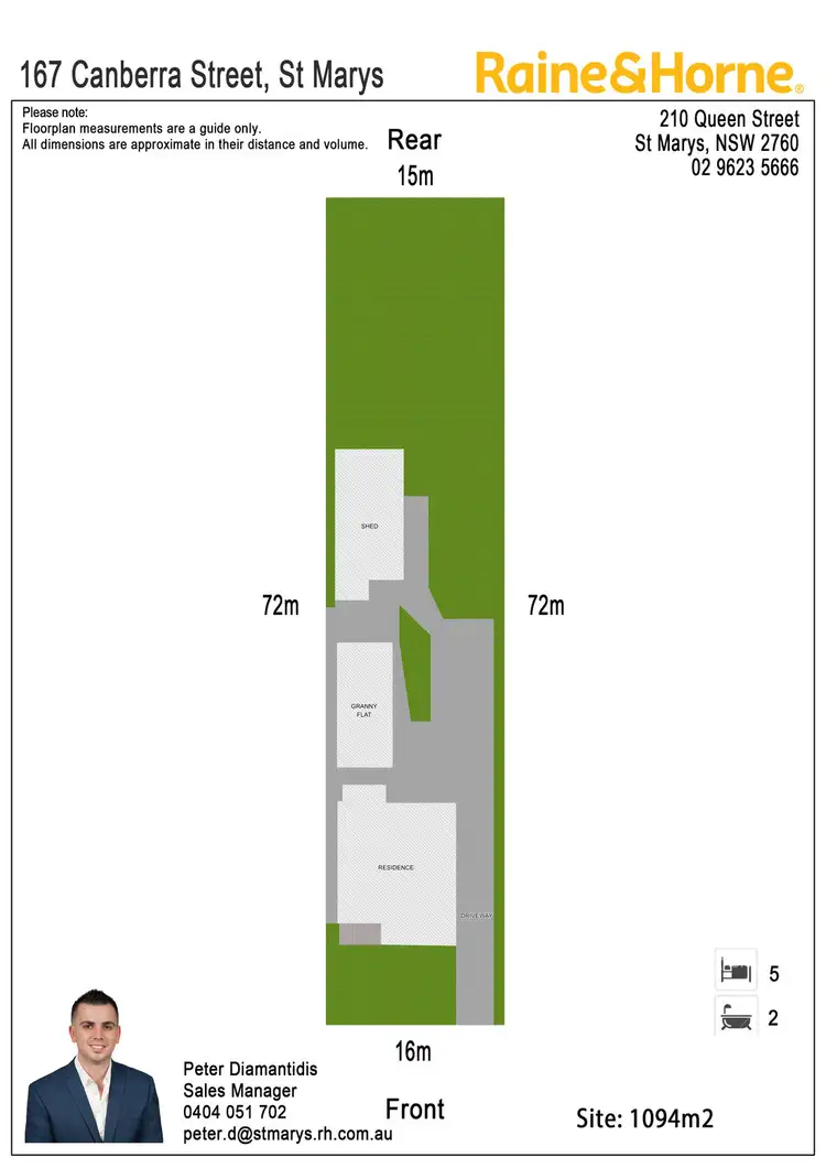 Floorplan of Homely house listing, 167 CANBERRA STREET, St Marys NSW 2760