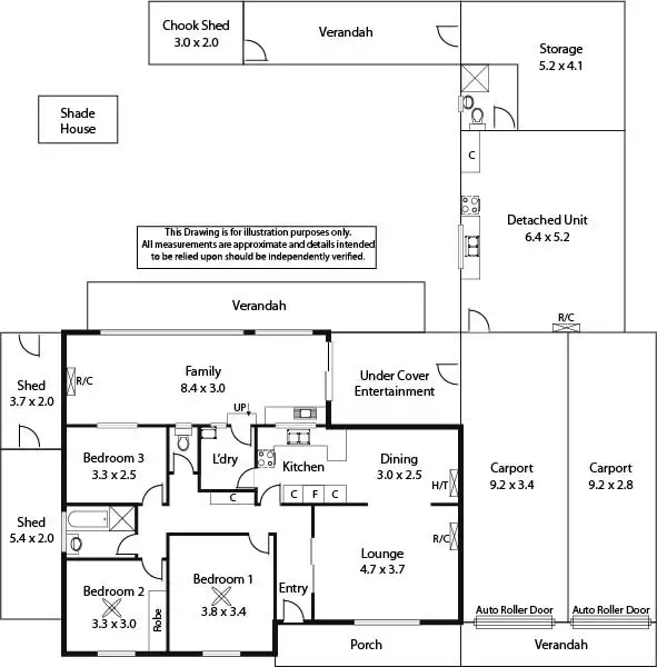 Floorplan of Homely house listing, 18 Ferguson Street, Salisbury North SA 5108