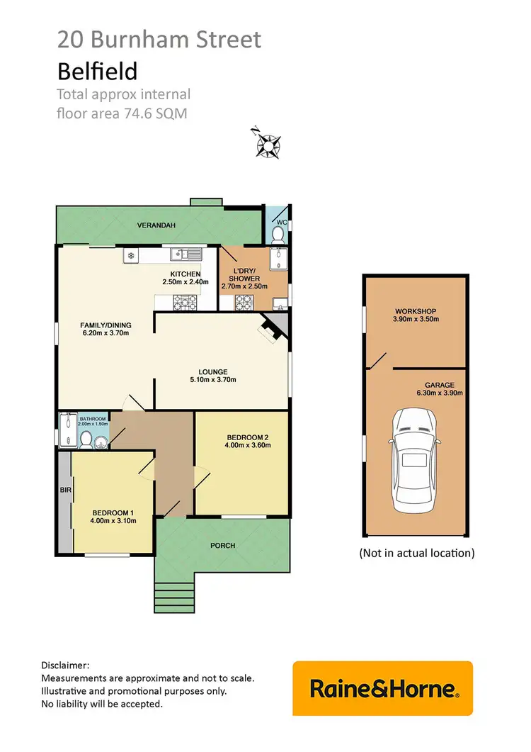 Floorplan of Homely house listing, 20 Burnham Street, Belfield NSW 2191