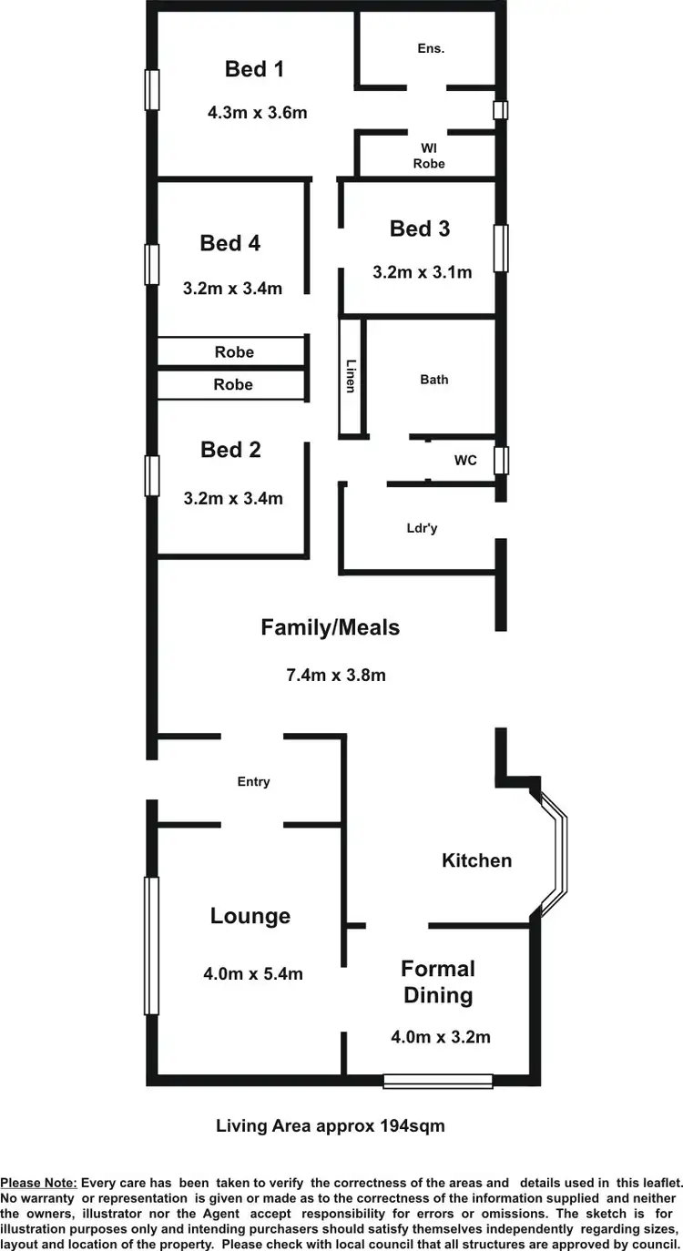 Floorplan of Homely house listing, 467 Chowilla Street, Renmark SA 5341