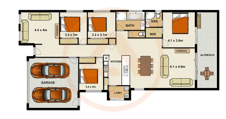 Floorplan of Homely house listing, 258 Herses Road, Eagleby QLD 4207