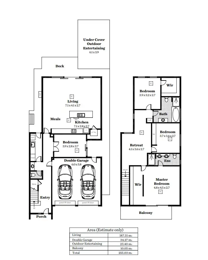 Floorplan of Homely house listing, 39A Richardson Avenue, Glenelg North SA 5045
