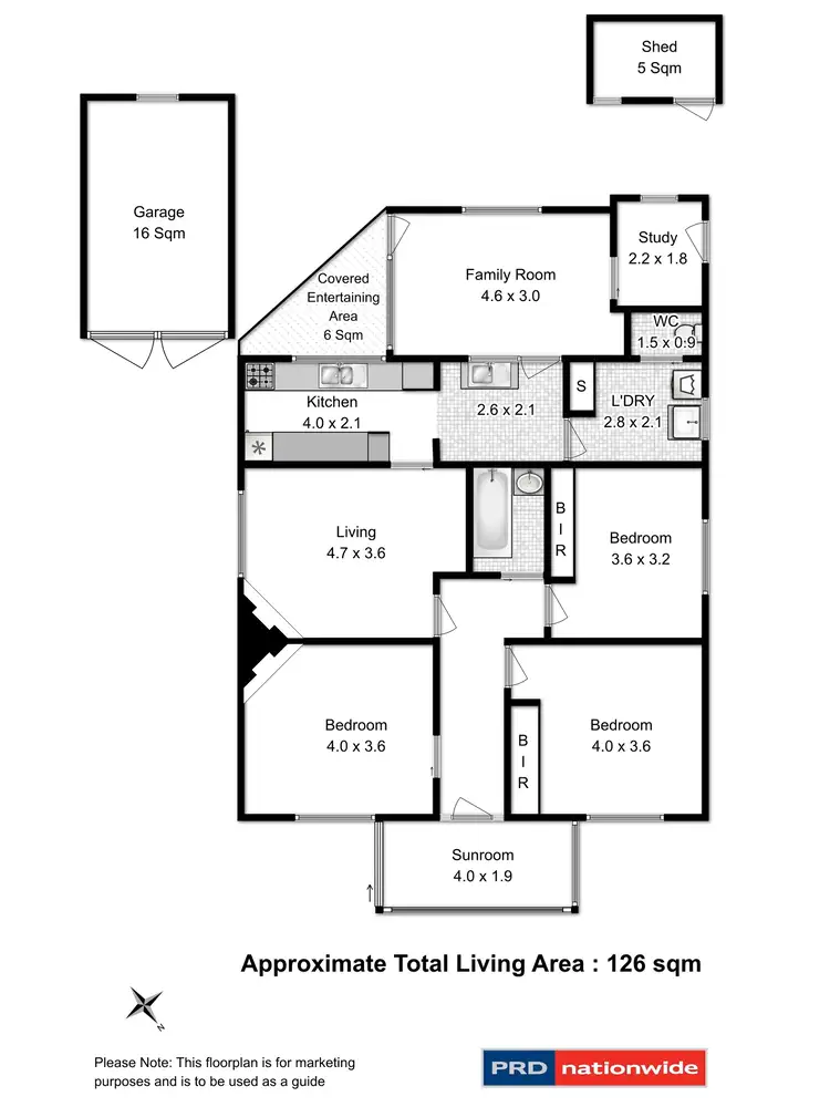 Floorplan of Homely house listing, 74 Coleman Street, Moonah TAS 7009