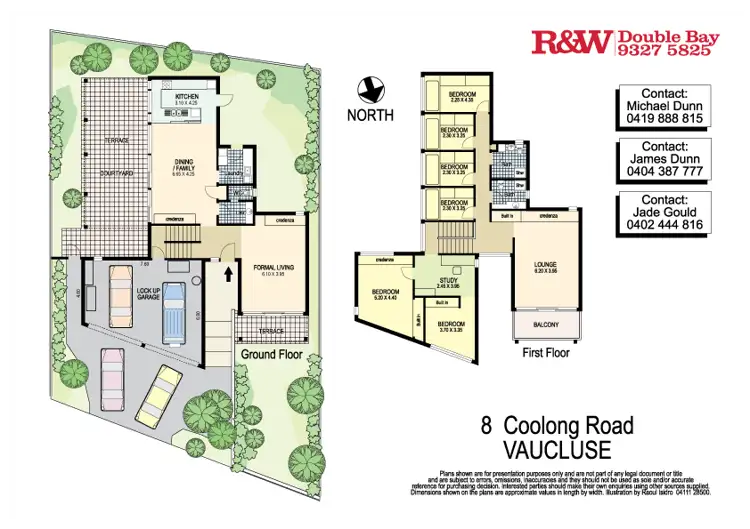 Floorplan of Homely house listing, 8 Coolong Road, Vaucluse NSW 2030
