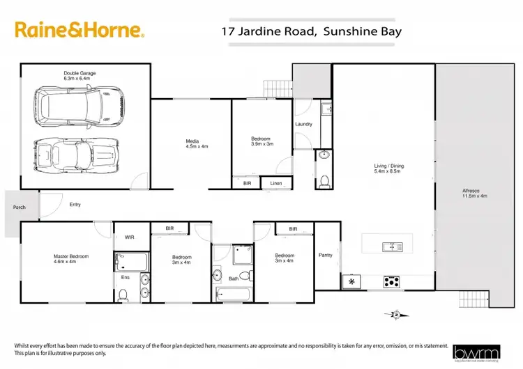 Floorplan of Homely house listing, 17 Jardine Road, Sunshine Bay NSW 2536