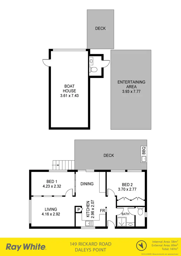 Floorplan of Homely house listing, 149 Rickard Road, Daleys Point NSW 2257