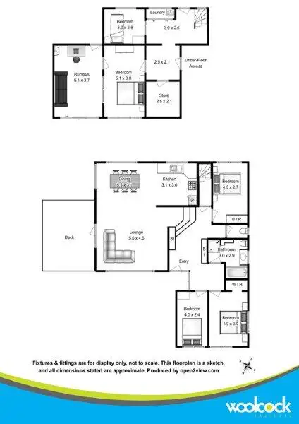 Floorplan of Homely house listing, 14 Bettina Avenue, Norwood TAS 7250