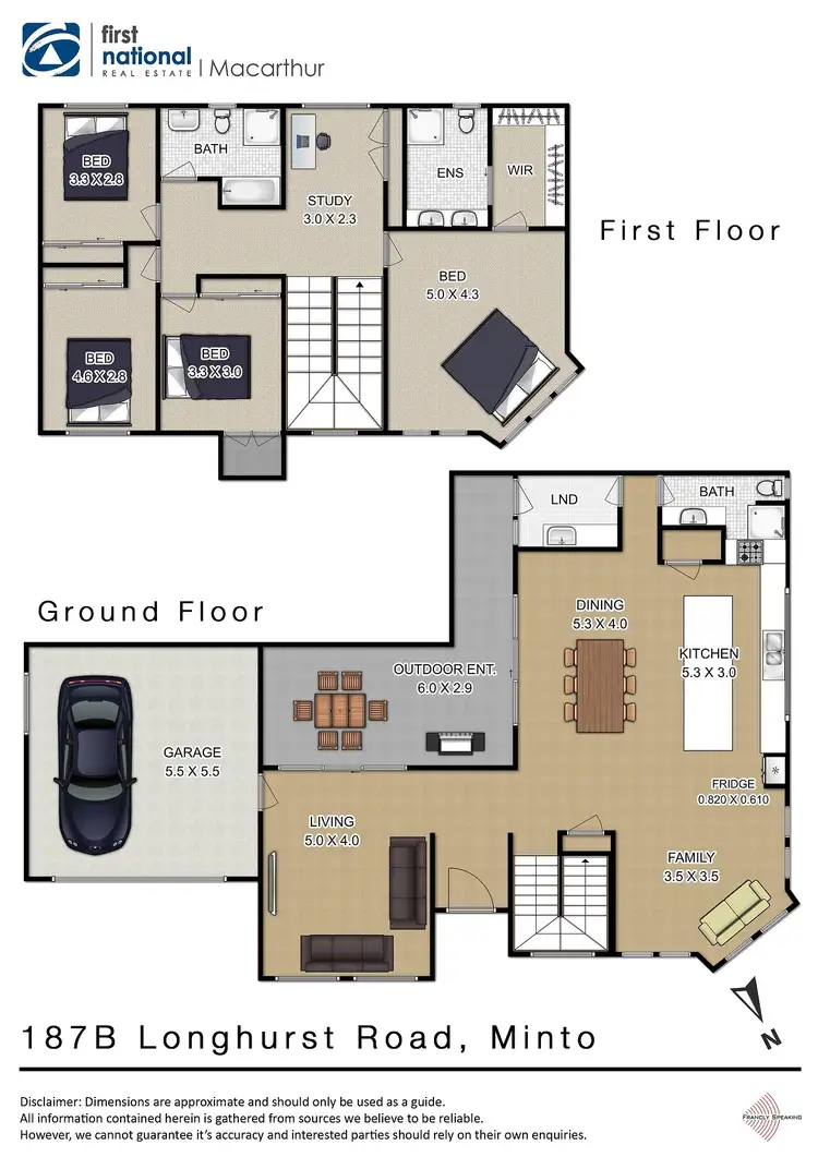 Floorplan of Homely house listing, 187 Longhurst Road, Minto NSW 2566