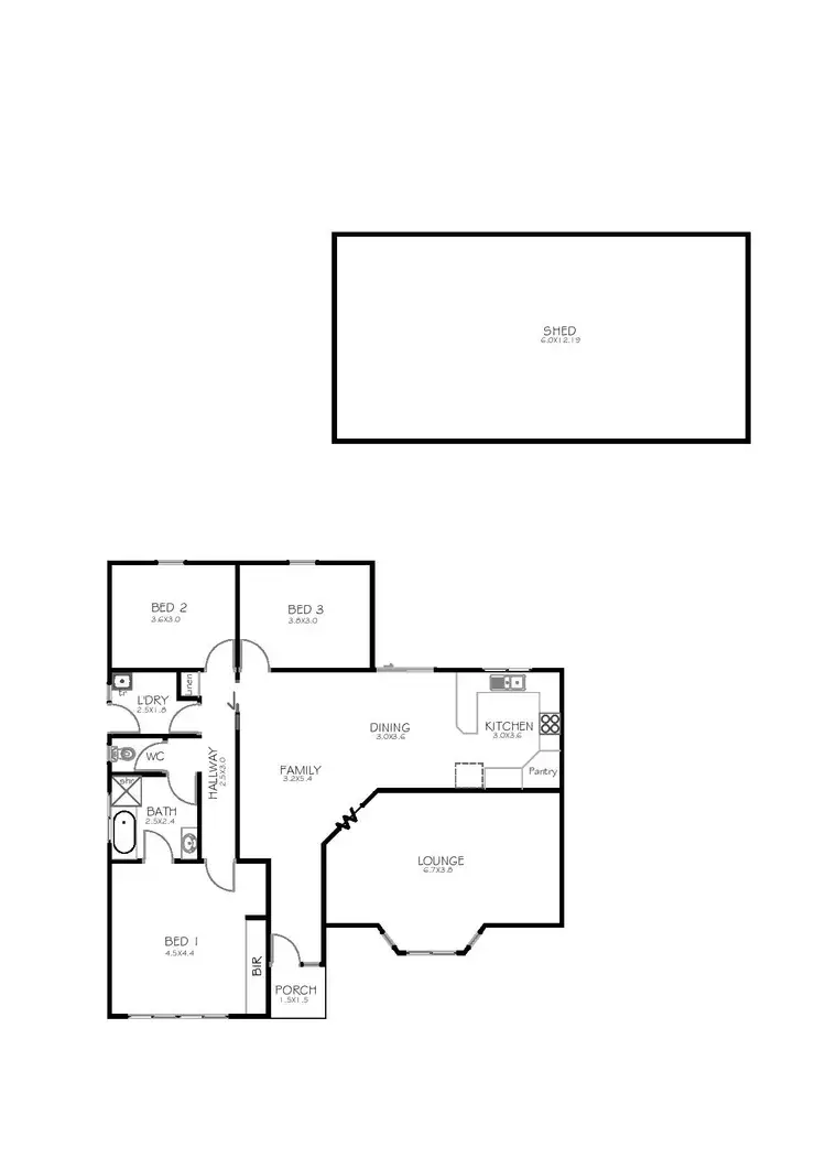 Floorplan of Homely house listing, 11 Springfield Drive, Port Lincoln SA 5606