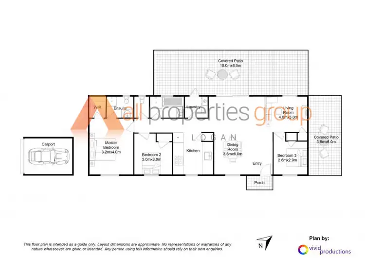 Floorplan of Homely rural property listing, 40-42 Haygarth Drive, Kooralbyn QLD 4285