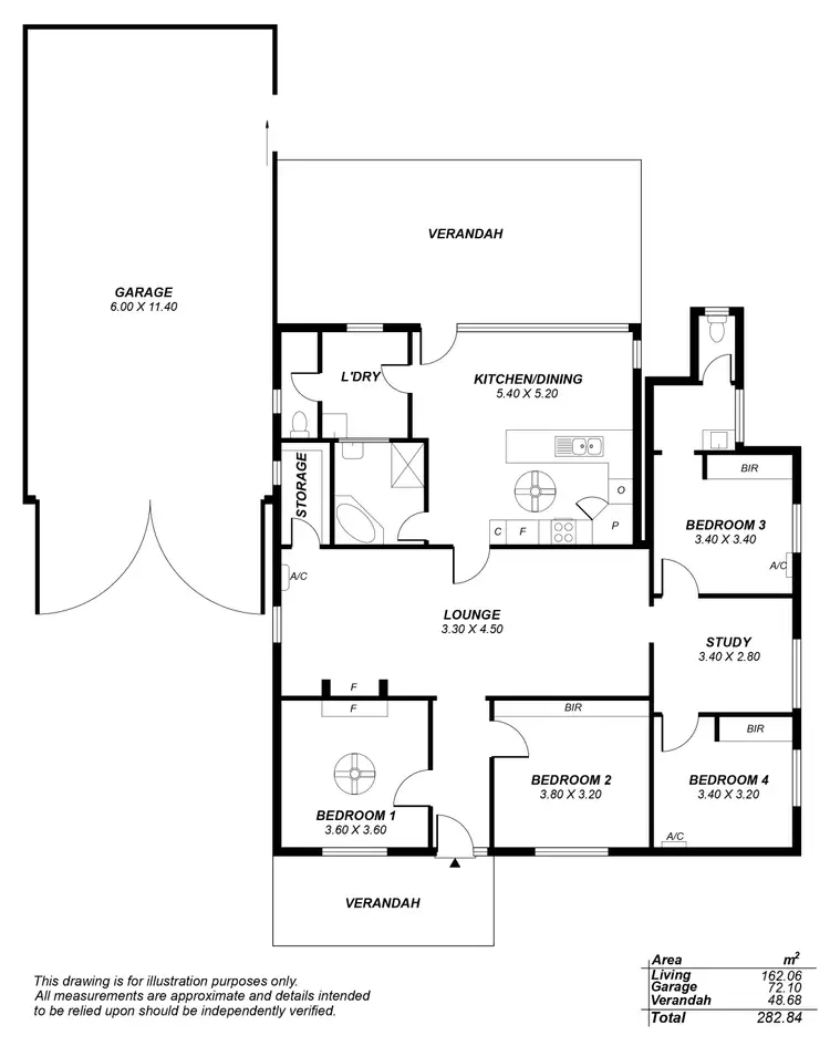Floorplan of Homely house listing, 34 Caffrey Street, Mclaren Vale SA 5171