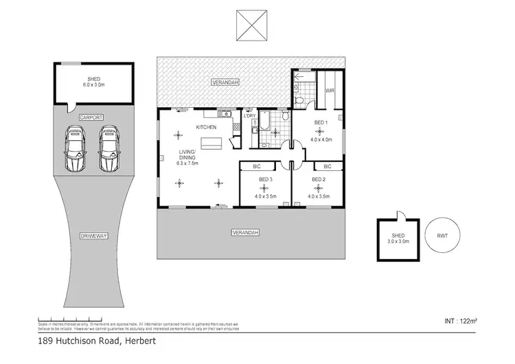 Floorplan of Homely house listing, 189 Hutchison Road, Herbert NT 836