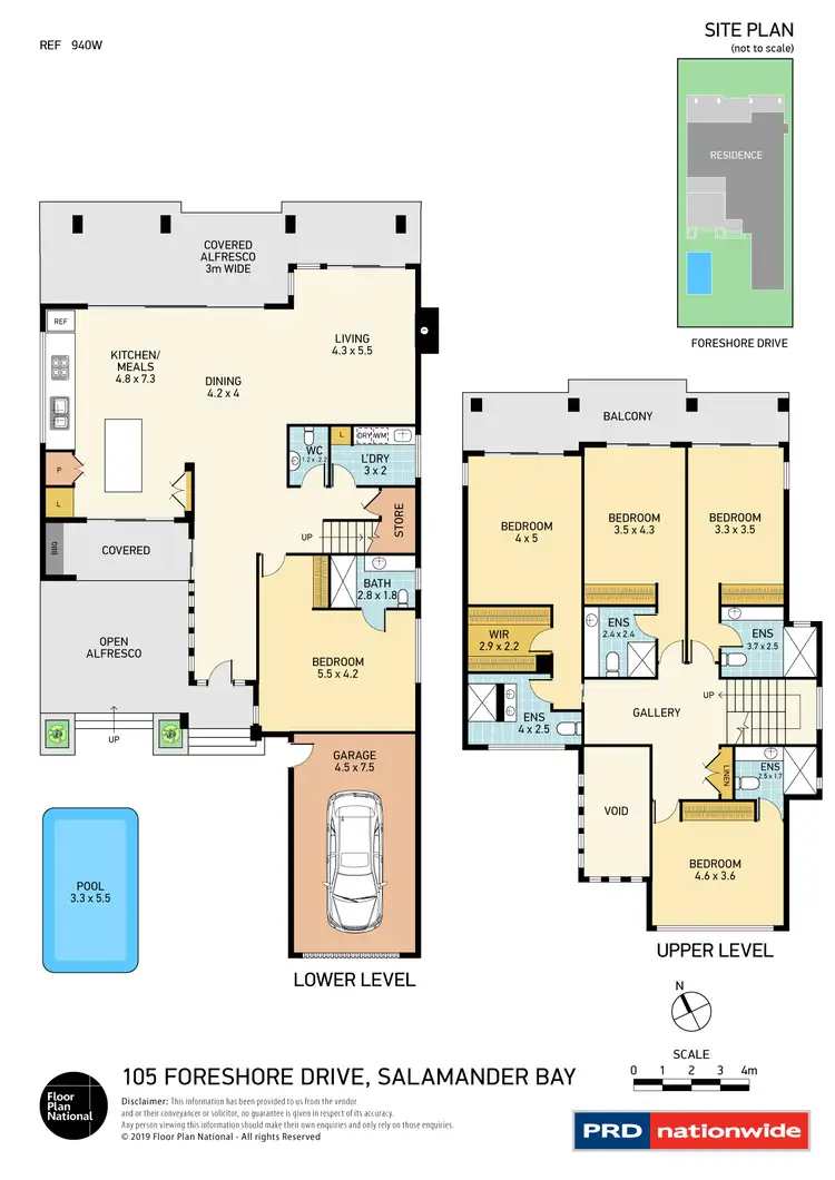 Floorplan of Homely house listing, 105 Foreshore Drive, Salamander Bay NSW 2317