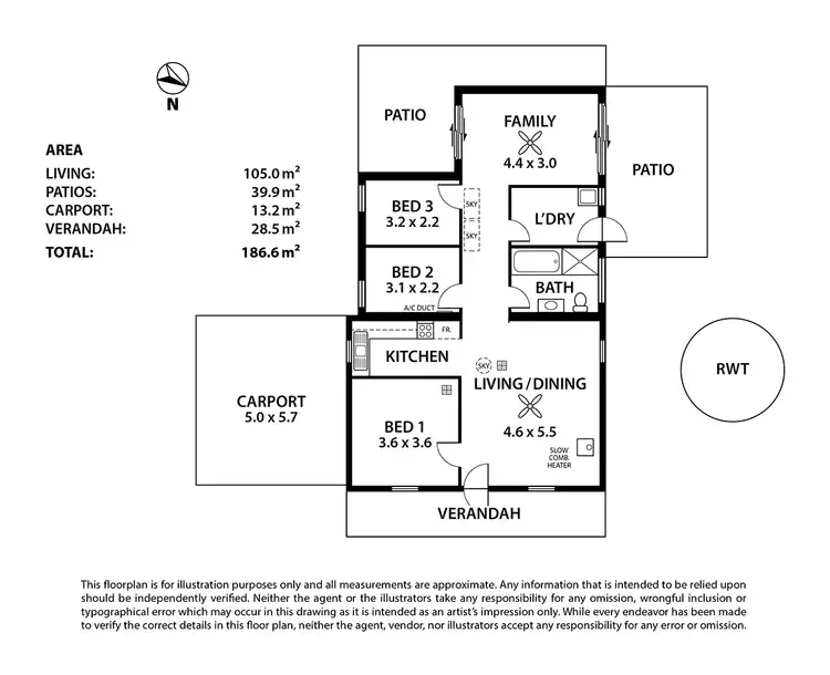 Floorplan of Homely house listing, 4 Queen Street, Strathalbyn SA 5255
