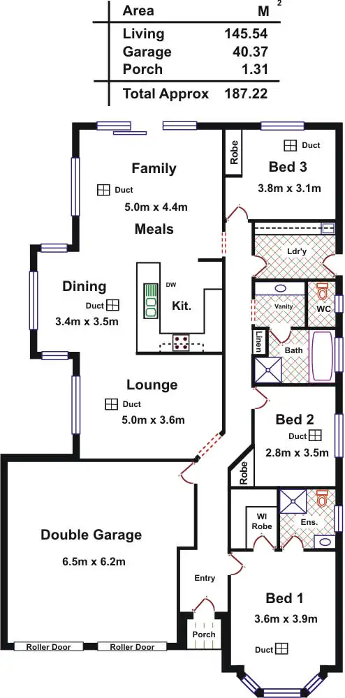 Floorplan of Homely house listing, 12 Eyre Circuit, Penfield SA 5121