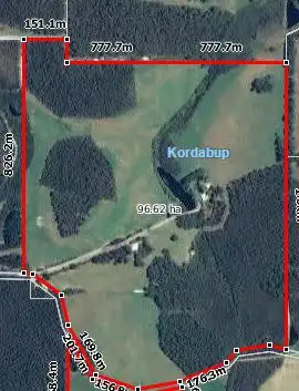Floorplan of Homely rural property listing, Lot A, 704 Kordabup Road, Kordabup WA 6333