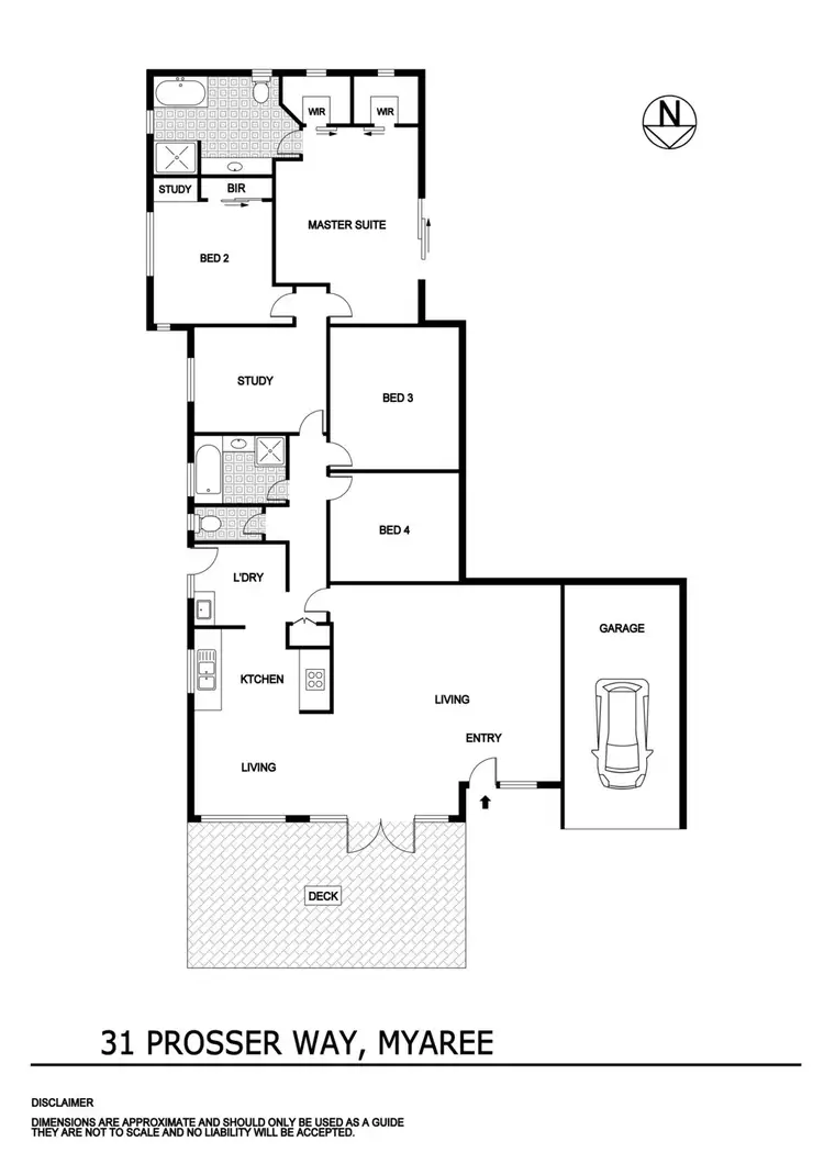 Floorplan of Homely house listing, 31 Prosser Way, Myaree WA 6154