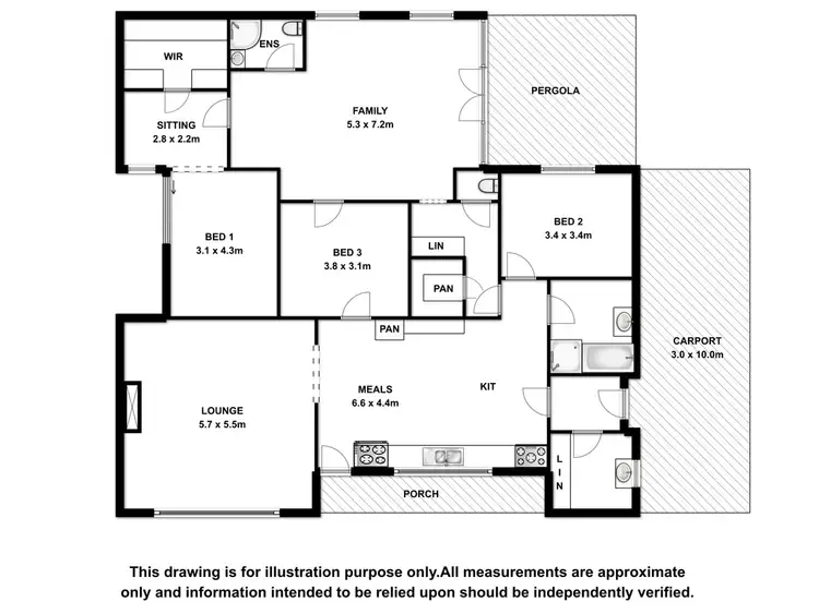 Floorplan of Homely house listing, 15 Mahoney Avenue, Mount Gambier SA 5290