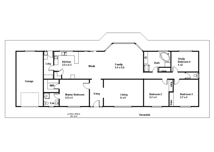 Floorplan of Homely house listing, 199 Kibby Road, Loxton SA 5333