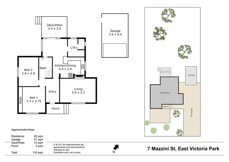 Floorplan of Homely house listing, 7 Mazzini Street, East Victoria Park WA 6101
