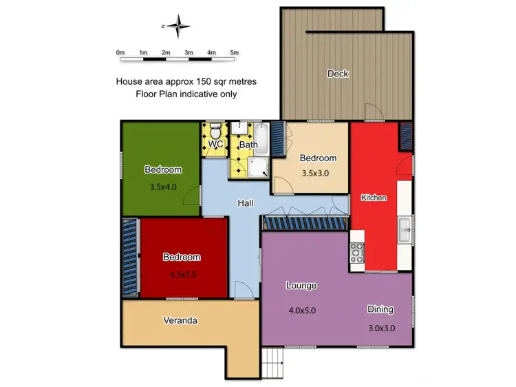 Floorplan of Homely house listing, 8 Monett Place, Orange NSW 2800